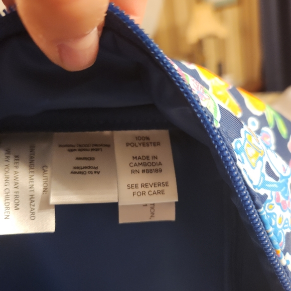 Disney Parks Collection x Lilly Pulitzer Large Backpack - Picture 8 of 8